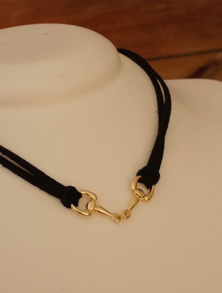 Choker Bridão Dourada
